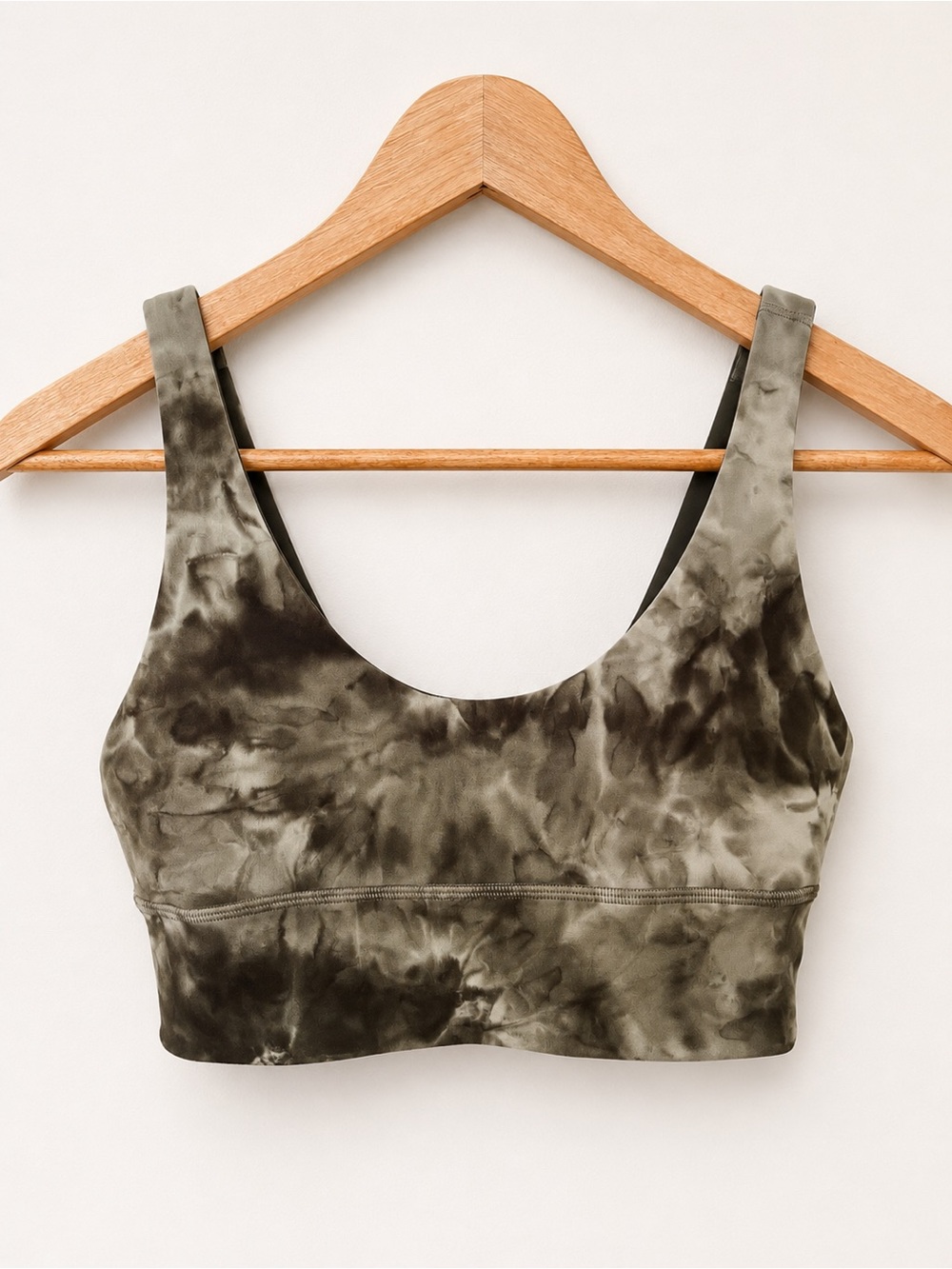 Lululemon Align Reversible Bra Tank Size 4 Diamond Dye Sage Olive